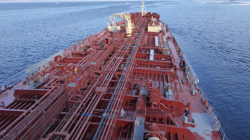 Maersk Tankers makes first drone delivery at sea