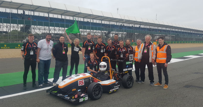 UH Racing represent Formula Student at British GP