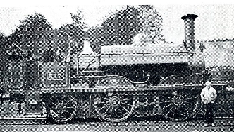 Saddle Tank No 517 by Armstrong's 0-4-2